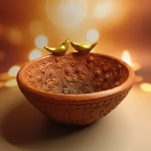 Decorative Clay Vase