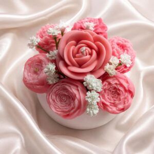 Blush Serenade Blush Serenade – Floral Bouquet Candle